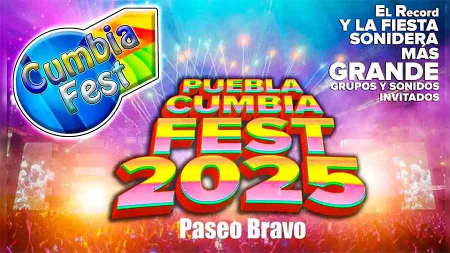 Cumbia fest Puebla 2025 un exito total